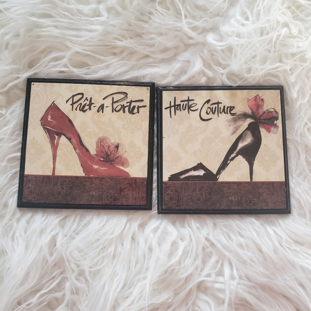New French Mini Art High Heels Decor